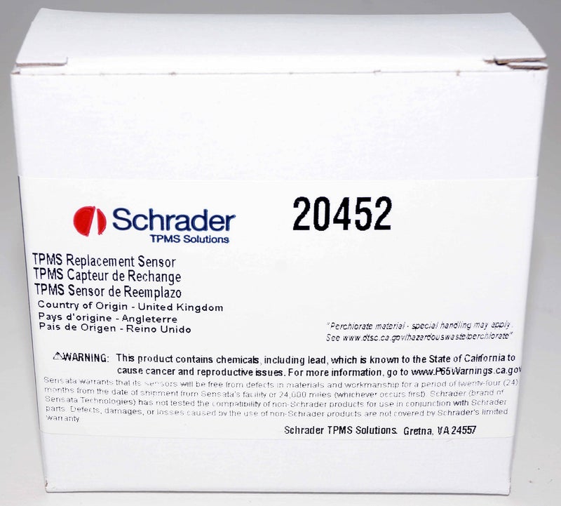 Schrader TPMS Solutions مستشعر ضغط الإطارات (TPMS) بديل OE من شرايدر 20452 سابقًا 20280، مطاطي، تركيب سريع، 315 ميغاهرتز، فورد F2GT-1A180-AB، F2GT-1A189-A (عبوة من 1)  - Image 2